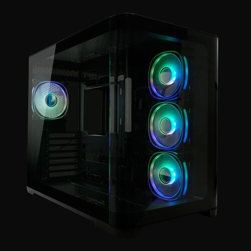 LC-Power Case Gaming 8001BPro-Storm Dark, Midi towerBTF, ATX, Micro-ATX, Mini-ITX Cijene