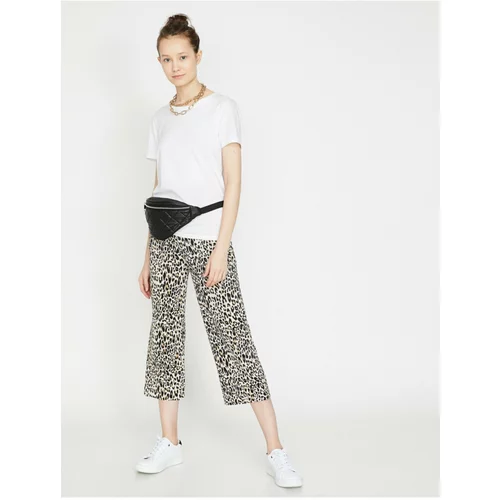 Koton Leopard Print Trousers