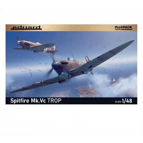 Eduard model kit aircraft - 1:48 spitfire mk.vc trop Slike