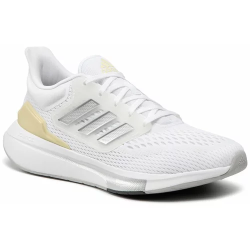 Adidas Tenisice za trčanje 'Eq21 Run' pastelno žuta / srebrno siva / bijela