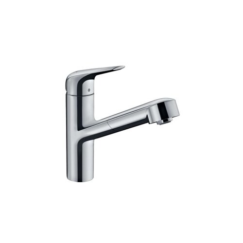 Hansgrohe Focus M42 150 Chrome baterija (slavina) za sudoperu sa izvlačećim tušem 1 mlaz 71814000 Cene