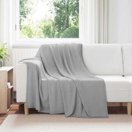  Odeja Siva 200 x 150 cm Flis, (5000288114) Cene