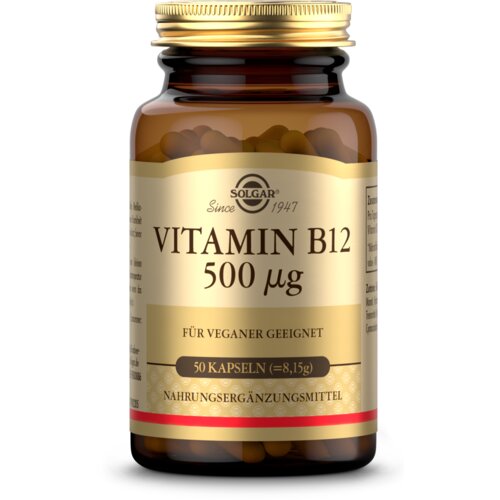 Vitamin B12 500 µg - 50 kaps. Cene