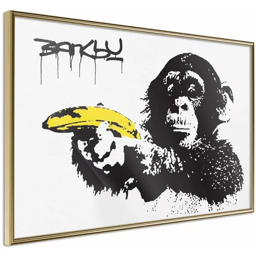 Poster - Banksy: Banana Gun I 90x60