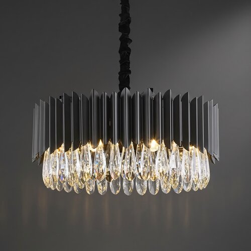Toolight Viseća lampa APP1657-8CP Crna Slike