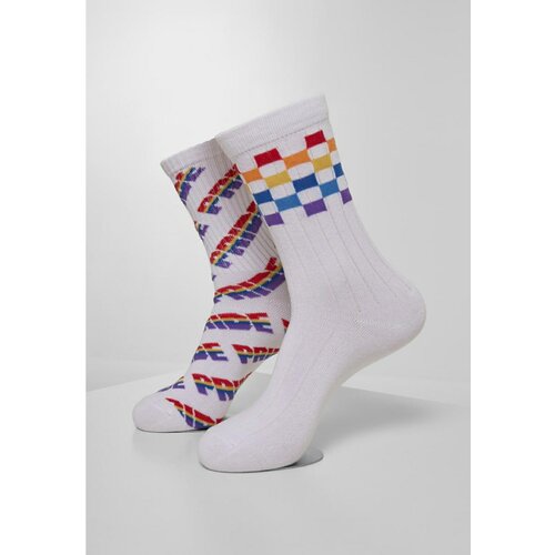 Urban Classics pride racing socks 2-Pack multicolor Cene
