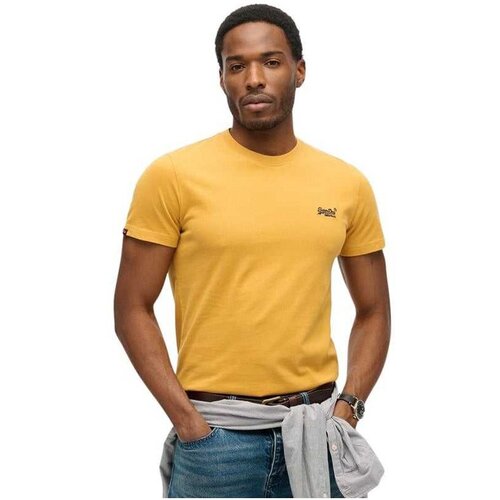 Superdry Žuta mu&amp;scaron;ka majica Slike
