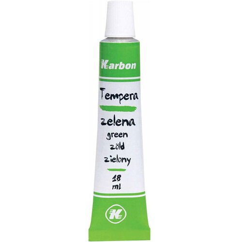 Karbon Tempera barva v tubi, zelena, 18 ml Cene