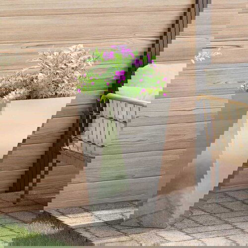 vidaXL Sadilica Srebrno 40 x 40 x 75 cm Cinkani čelik Cijene