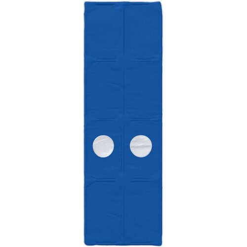  Tunis za krevet 2 pcs Plava 211 x 67.5 x 2 cm Poliester - Plava Slike
