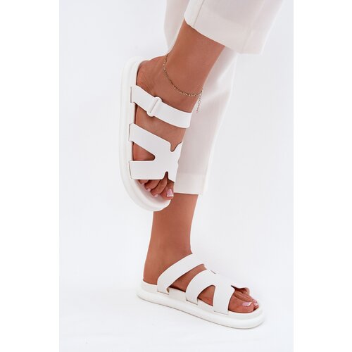 Boto Rubber Women's Slippers With Strap White Tavirae Cijene