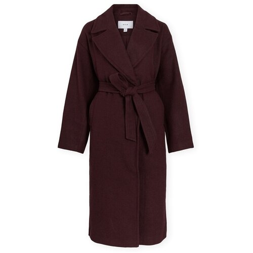 Vila Pla&amp;scaron;či Fikka Long Jacket - Fig Bordo Slike