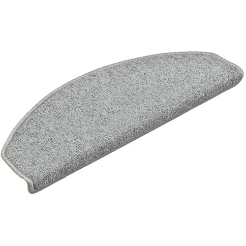  Prostirke za stepenice 15 kom 65x24x4 cm svijetlo sive poluokrugle velike Slike