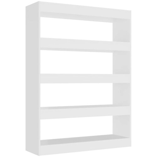 Maison Chic Knjižna omara - Knjižni regal bela 100x30x135 cm, (21723330) Slike