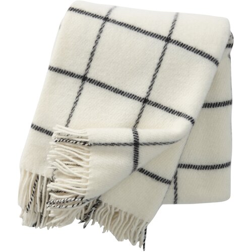 Klippan Vunena deka Vinga White Slike