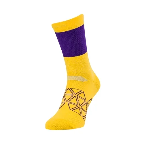 Silvini Cyklistické ponožky Bardiga Yellow-plum, 39-41