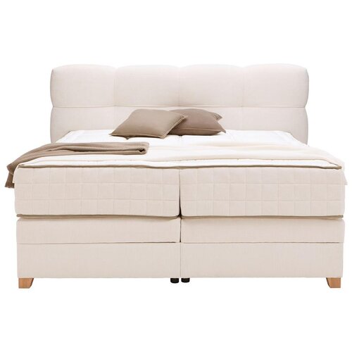 Premium Living Postelja Boxspring Bianco, Bež, 180x200 Slike