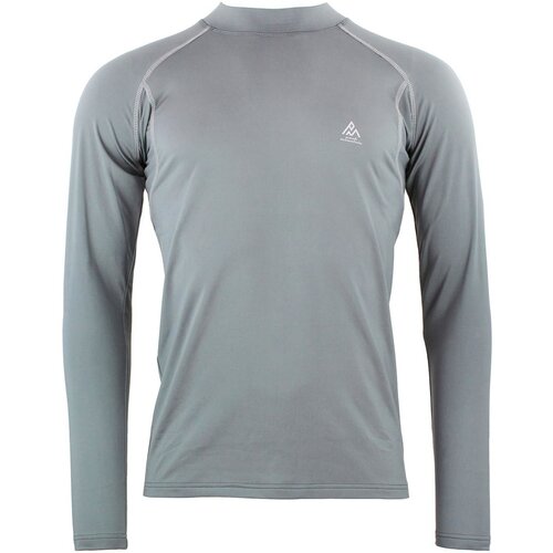 Peak Mountain Majice z dolgimi rokavi Top technique homme CANJOY Siva Cene