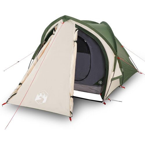 VidaXL &amp;Scaron;otor za kampiranje za 2 osebi zelen 320x140x120 cm 185T taft, (20994430) Slike