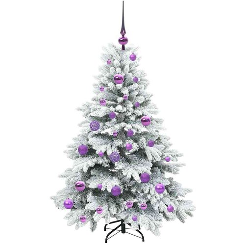 VidaXL Umjetno božićno drvce s stalakom Zelena 120 cm PE i PVC Slike