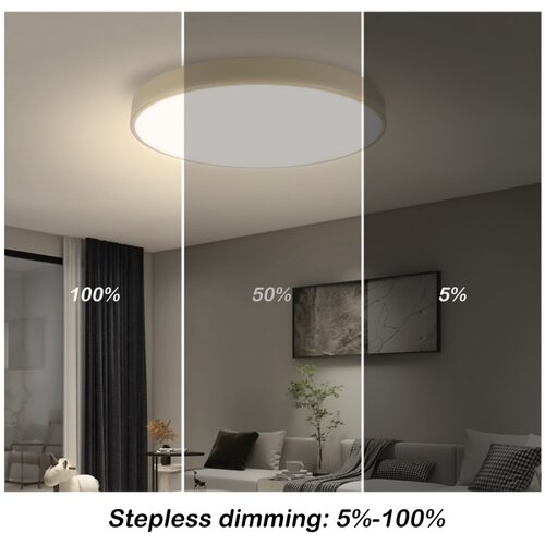  Brilagi - LED prigu&amp;scaron;iva svetiljka POOL SMART LED/60W/230V prečnik 50 cm Wi-Fi Tuya bež + daljinski upravljač Slike