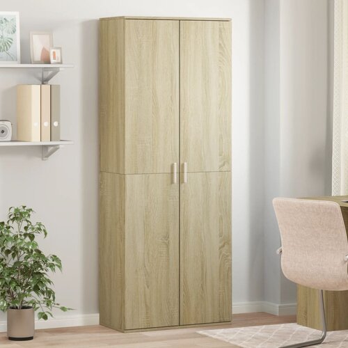 vidaXL Visoka omara sonoma hrast 70x35x180 cm inženirski les Cene