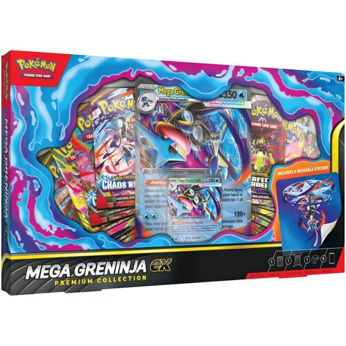 Asmodee Pok&eacute;mon TCG: Mega Greninja ex Premium kolekcija Cene