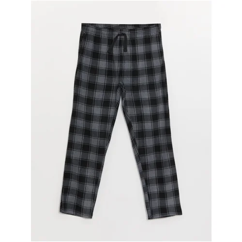 LC Waikiki Standard Fit Plaid Fleece Pajama Bottom