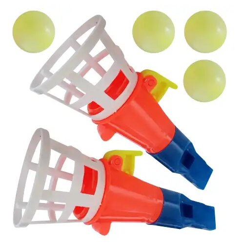 Magic Toys Igrača streljanja-lovljenja v parih z mini lijakoma, pi&scaron;čalko in 4 žogicami v več različicah Cene