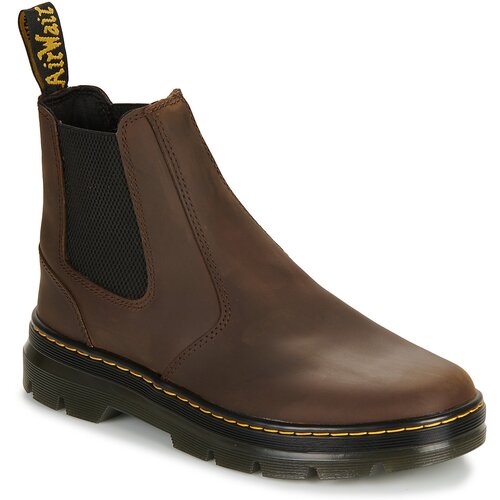 Dr. Martens Pol&amp;scaron;kornji EMBURY DARK BROWN CRAZY HORSE Kostanjeva Slike