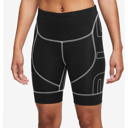 Nike w nk df air 7IN bike short, ženski šorc uski za trčanje, crna DX2946 Slike