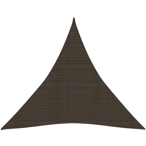  Senčno jadro 160 g/m² rjavo 6x6x6 m HDPE, (20965211) Cene