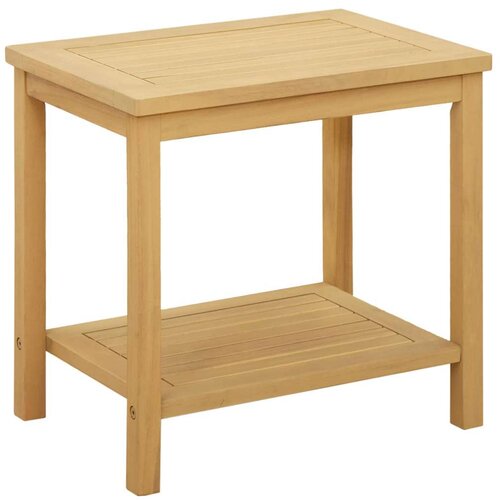  Bocni stol Prirodna nafta 50 x 35 x 45 cm Čvrsto drvo akacije - 50 x 35 x 45 cm Svijetli bagrem Slike