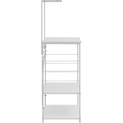  za mikrovalnu pećnicu bijeli 60 x 39,6 x 123 cm drveni Slike