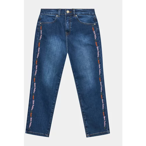 Guess Jeans hlače J3YA11 D4CA0 Mornarsko modra Regular Fit