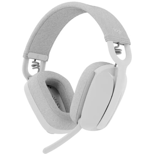 Logitech Zone Vibe100 Wireless Headset slušalice sa mikrofonom bele Slike