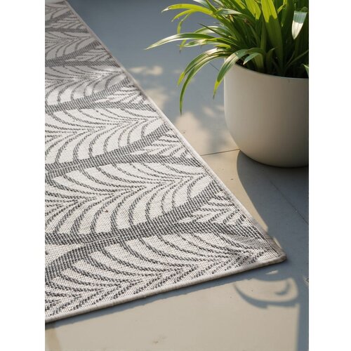 NORTHRUGS Sivo-slonoko&amp;scaron;čena notranja in zunanja preproga 200x290 cm Duet Liora &amp;ndash; Slike