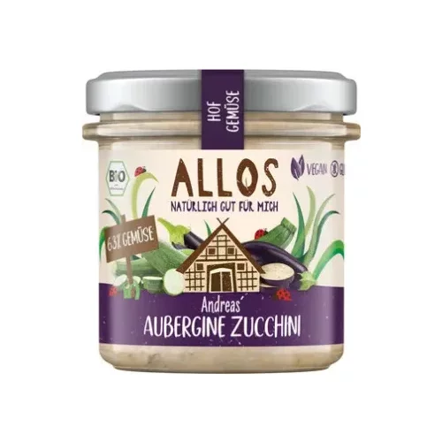 Allos Bio kmečka zelenjava - Andreasov namaz iz jajčevcev in bučk