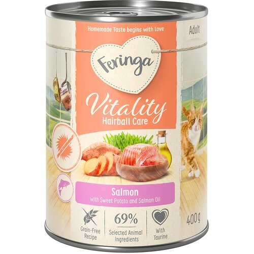 Feringa Vitality Hairball Care - Losos 6 x 400 g Cijene