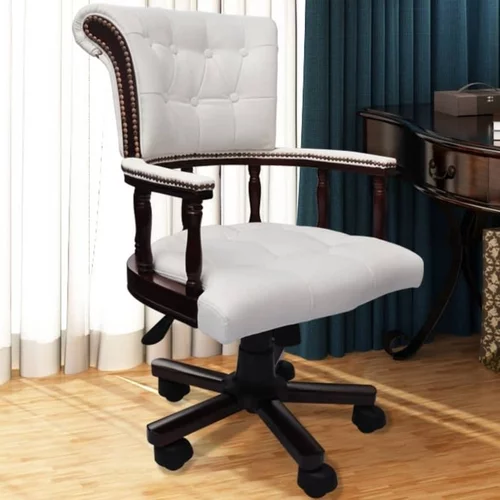  Okretna uredska stolica bijela