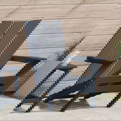 vidaXL sklopivi Adirondack stol Modra 74.5x80.5x90 cm HDPE Cijene