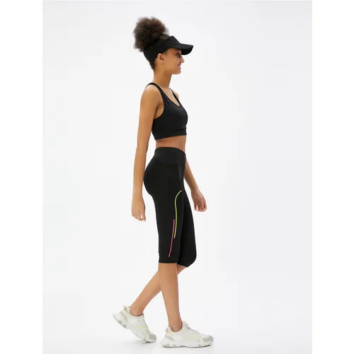 Koton Pedal Pusher Sport Leggings Line Detailed