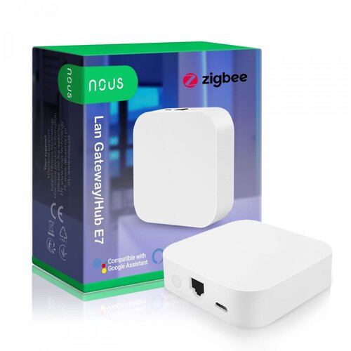 NOUS E7 ZigBee/WiFi/LAN Tuya sredi&amp;scaron;nja jedinica Slike