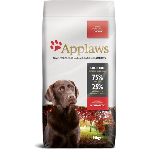  Dvojno pakiranje Applaws 2 x 7,5 kg / 15 kg - Adult pi&scaron;čanec za velike pasme (2 x 15 kg) Cijene