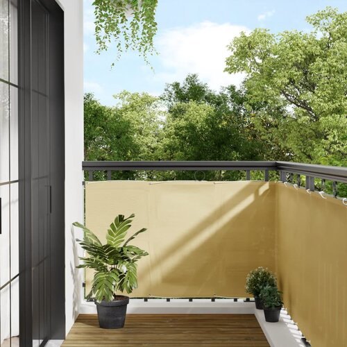 VidaXL Balkonsko platno pe&amp;scaron;čeno 90x300 cm 100 % poliestrski oxford Slike