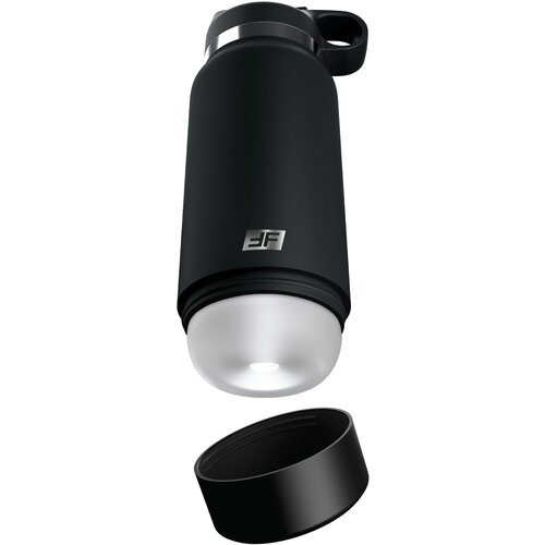 Pipedream PDX Plus Fap Flask Thrill Seeker Discreet Stroker Black Bottle Frosted Cene