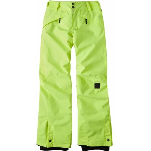 O'neill ANVIL PANTS Skijaške/snowboard hlače za dječake, reflektirajući neon, veličina