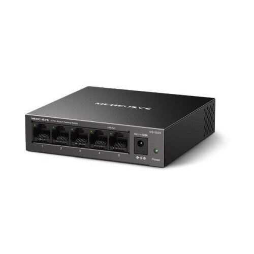 Mercusys MS105GS V2.0 5-Port Gigabit Desktop Switch Metal Housing ( 5663 ) Slike