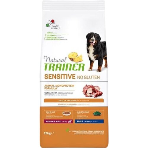 Trainer suva hrana za odrasle pse bez glutena - pačetina super premium 12kg Cene