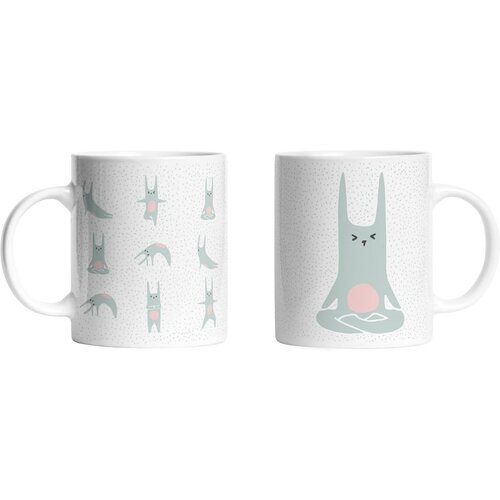Butter Kings set od 2 keramičke šalice Love Yoga, 70 x 50 cm Cijene